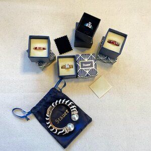 Stauer Vintage-Inspired Jewelry Lot – 💎 Dramatic by Design 💎